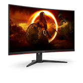 AOC CQ32G2SE/BK Quad HD 31.5" Curved WLED Gaming Monitor - Black - SamaTechs