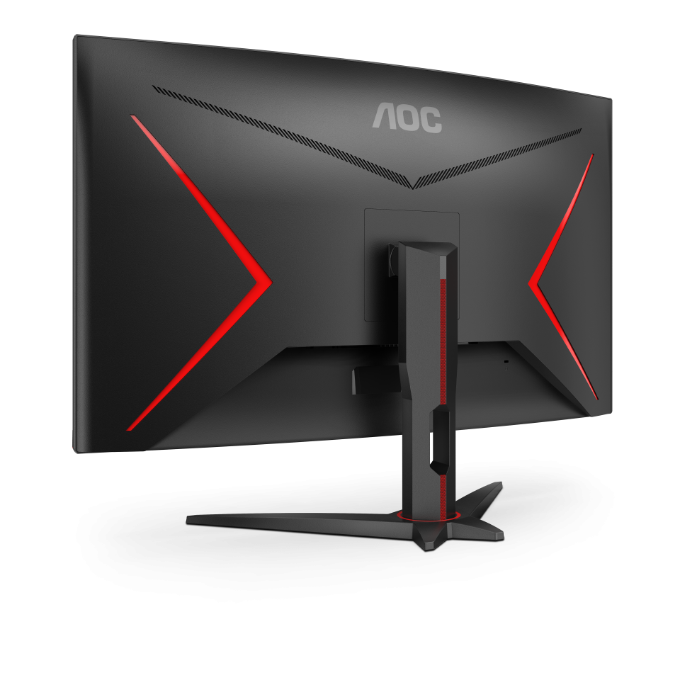 AOC CQ32G2SE/BK Quad HD 31.5" Curved WLED Gaming Monitor - Black - SamaTechs