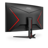 AOC CQ32G2SE/BK Quad HD 31.5" Curved WLED Gaming Monitor - Black - SamaTechs