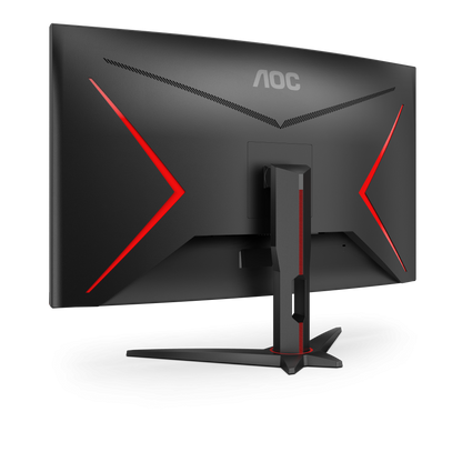 AOC CQ32G2SE/BK Quad HD 31.5&quot; Curved WLED Gaming Monitor - Black - SamaTechs