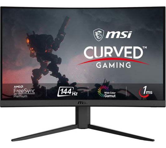 MSI Optix G24C4 Full HD 24" Curved LED Gaming Monitor - Black