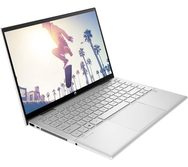 HP Pavilion x360 14-ek1510sa 14" 2 in 1 Laptop - Intel® Core™ i7, 512 GB SSD, Silver