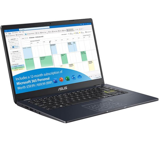 ASUS E410MA 14" Laptop - Intel® Celeron®, 64 GB eMMC, Blue