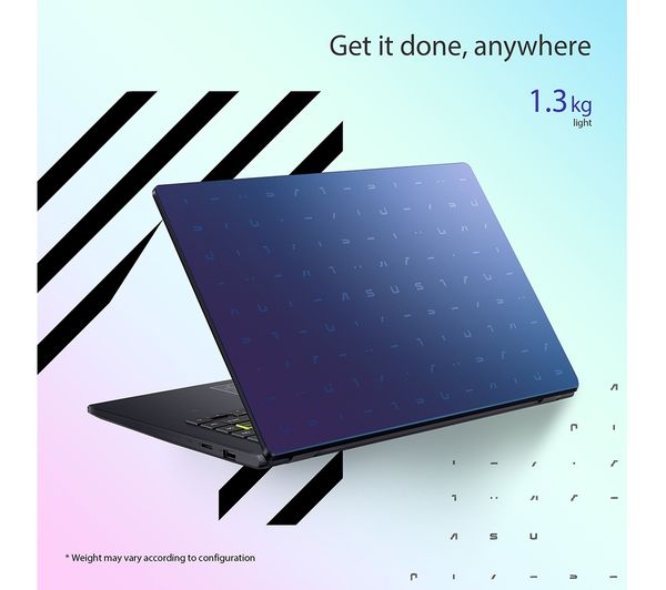 ASUS E410MA 14" Laptop - Intel® Celeron®, 64 GB eMMC, Blue