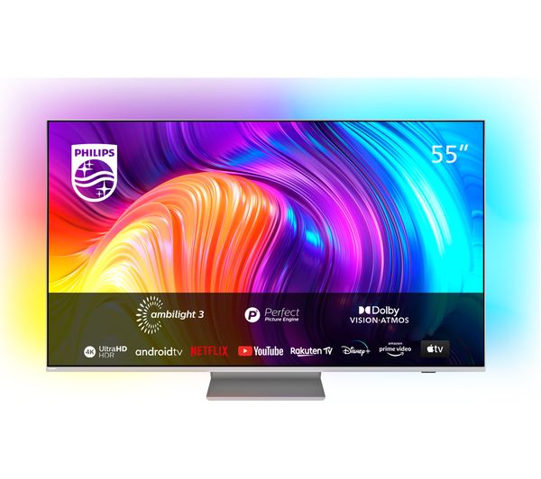 PHILIPS 55PUS8807/12 55&quot; Smart 4K Ultra HD HDR LED TV with Google Assistant