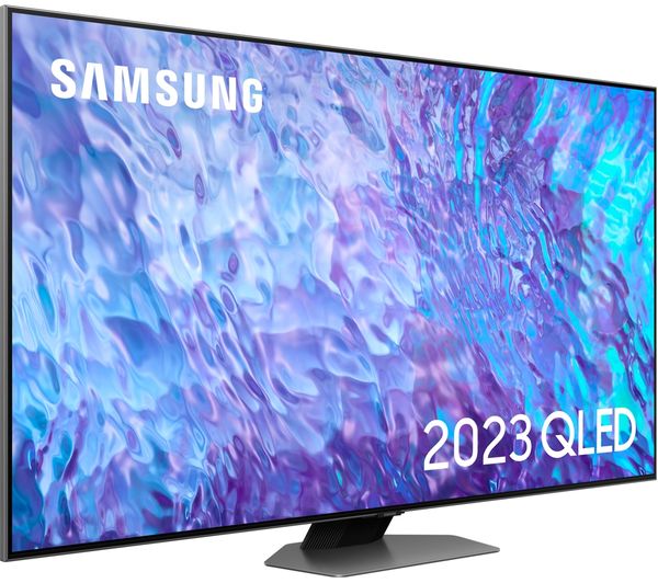 SAMSUNG QE55Q80CATXXU 55" Smart 4K Ultra HD HDR QLED TV with Bixby & Alexa