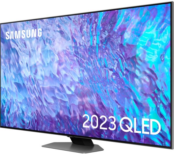 SAMSUNG QE55Q80CATXXU 55" Smart 4K Ultra HD HDR QLED TV with Bixby & Alexa