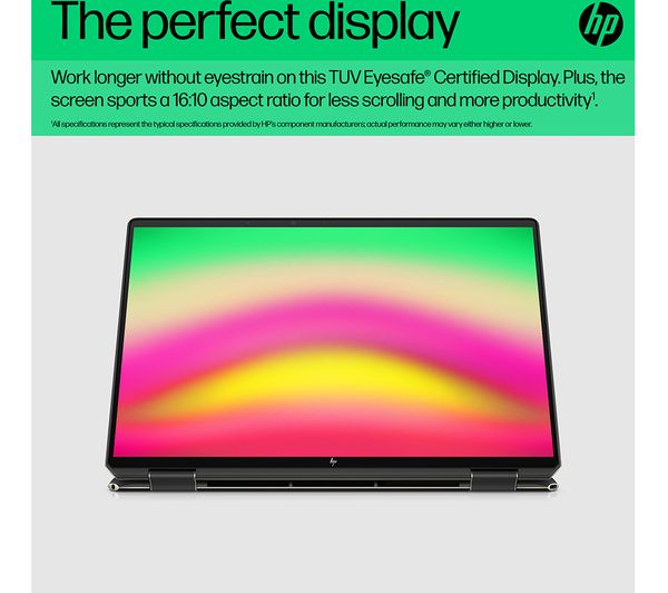 HP Spectre x360 16-f2500na 16&quot; 2 in 1 Laptop - Intel® Core™ i7, 1 TB SSD, Black