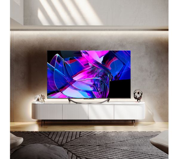 HISENSE 55U7KQTUK 55&quot; Smart 4K Ultra HD HDR Mini-LED TV