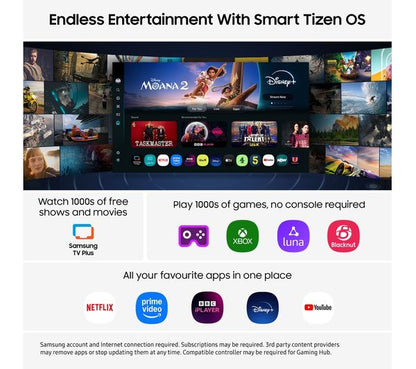 SAMSUNG S90F QE65S90FATXXU 65" OLED 4K Vision AI Smart TV 2025 - QE65S90F