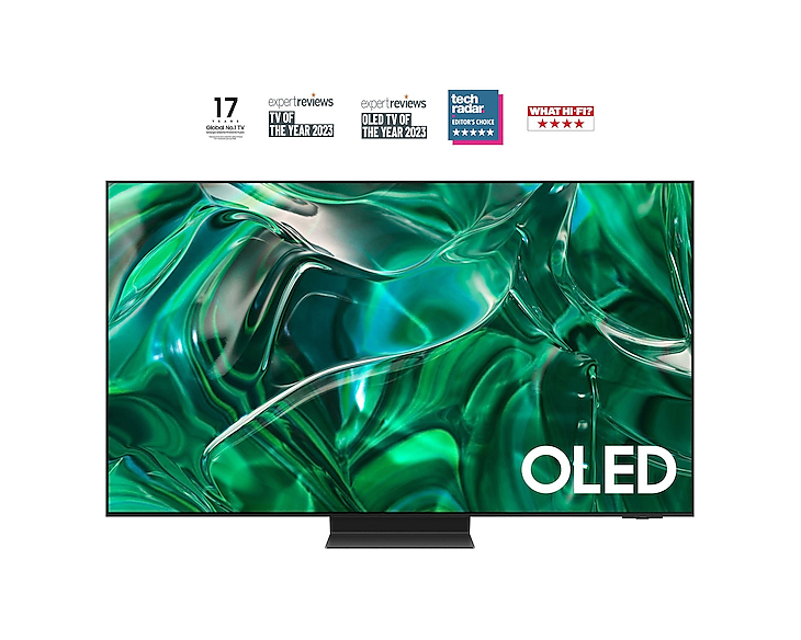 SAMSUNG QE65S95CATXXU 65" Smart 4K Ultra HD HDR OLED TV with Bixby & Alexa