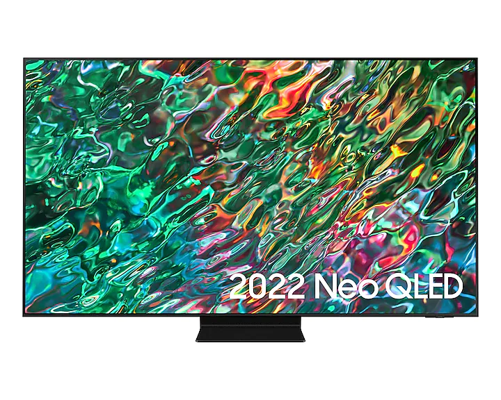 SAMSUNG QE55QN90BATXXU 55" Smart 4K Ultra HD HDR Neo QLED TV with Biyxb, Alexa & Google Assistant