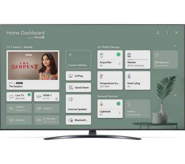 LG 43UP78006LB 43&quot; Smart 4K Ultra HD HDR LED TV with Google Assistant &amp; Amazon Alexa - SamaTechs