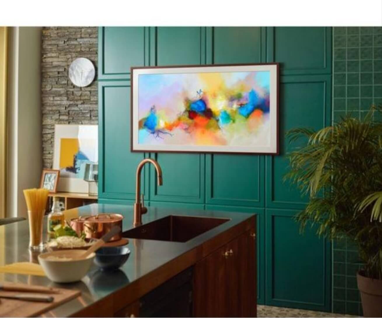 SAMSUNG The Frame QE55LS03AAUXXU 55&quot; Smart 4K Ultra HD HDR QLED TV with Bixby, Alexa &amp; Google Assistant - SamaTechs